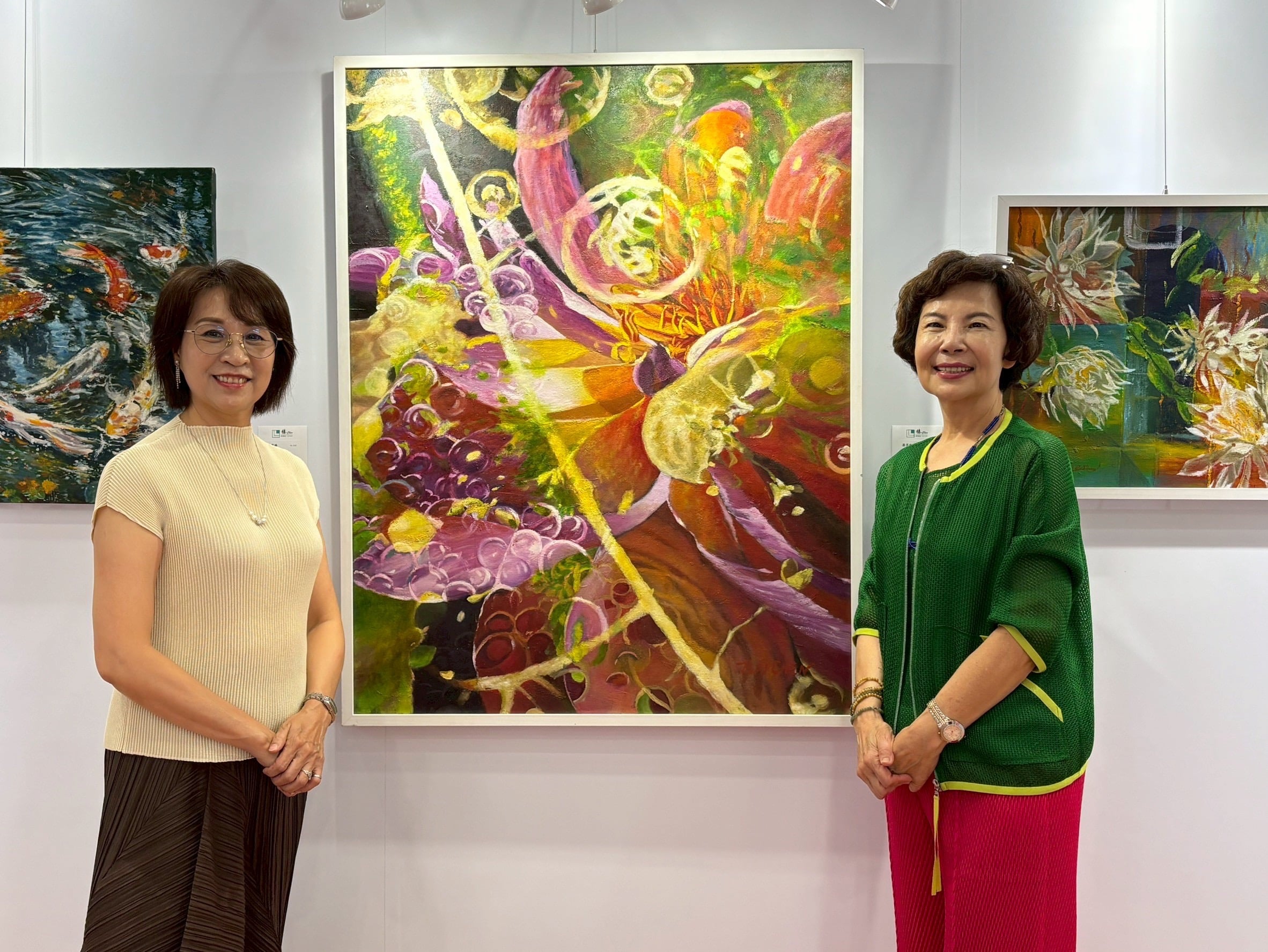 雙展齊發「潘寀榛油畫創作個展」　於高雄左營孔子廟　三民戶政事務所同步展出