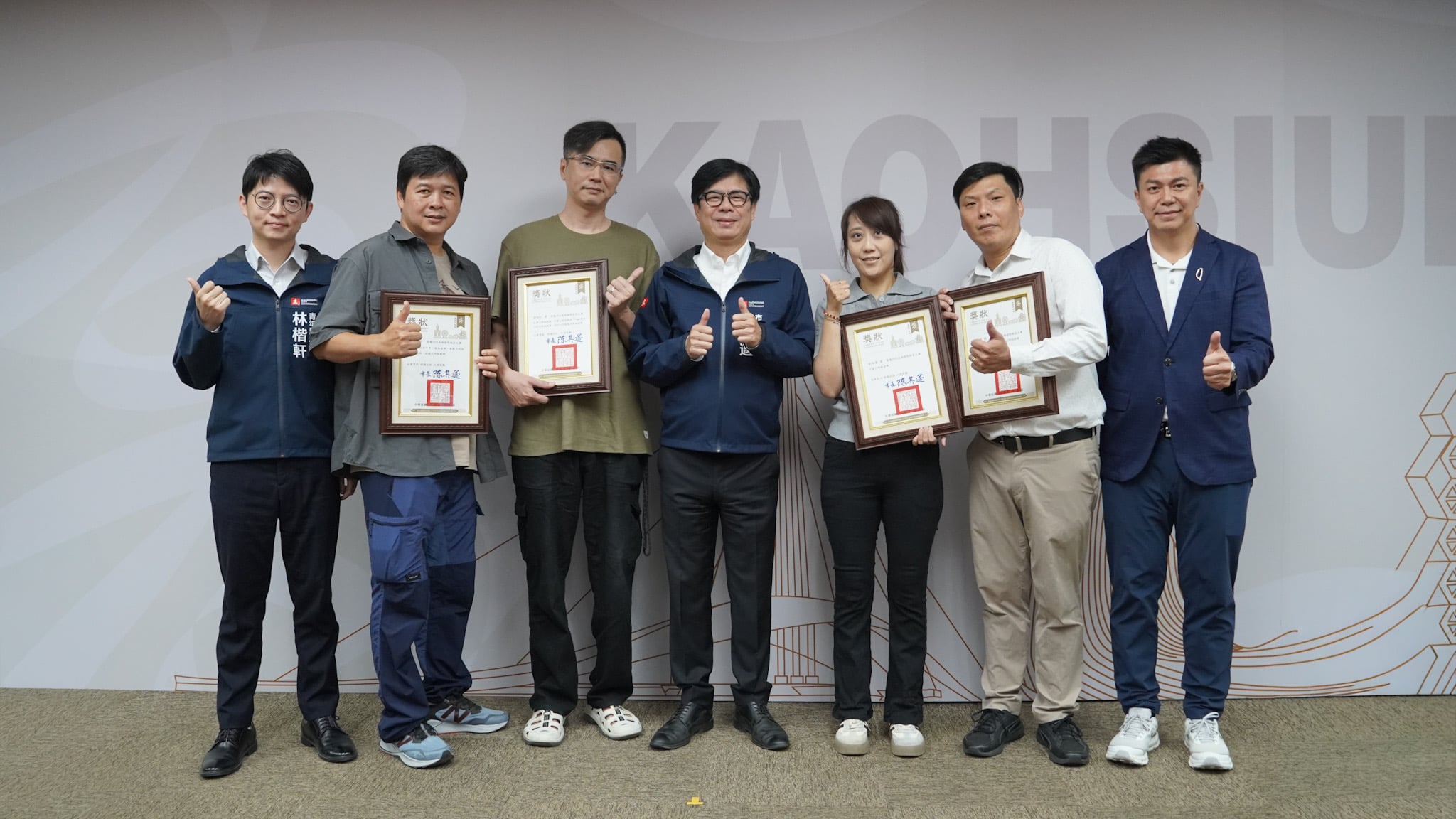 高雄模型職人征戰歐洲勇奪4金1銀5銅　獲總統賀電肯定　陳其邁市政會議公開表揚台灣之光