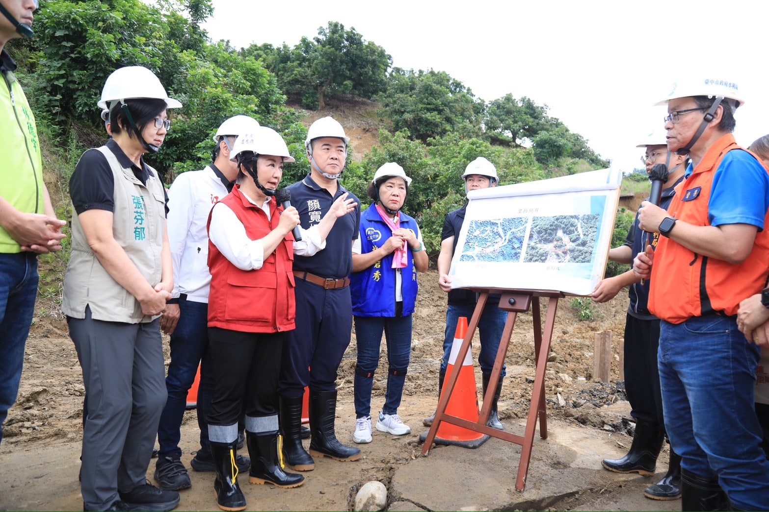 霧峰暗坑巷道路復建工程如期完工　強化邊坡穩定守護農民通行安全