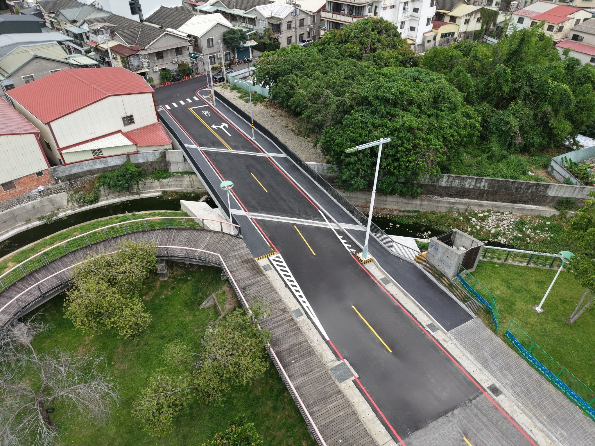 北屯潭子交通路網再縫合！　敦富八街銜接大成街「敦富八橋」正式通車