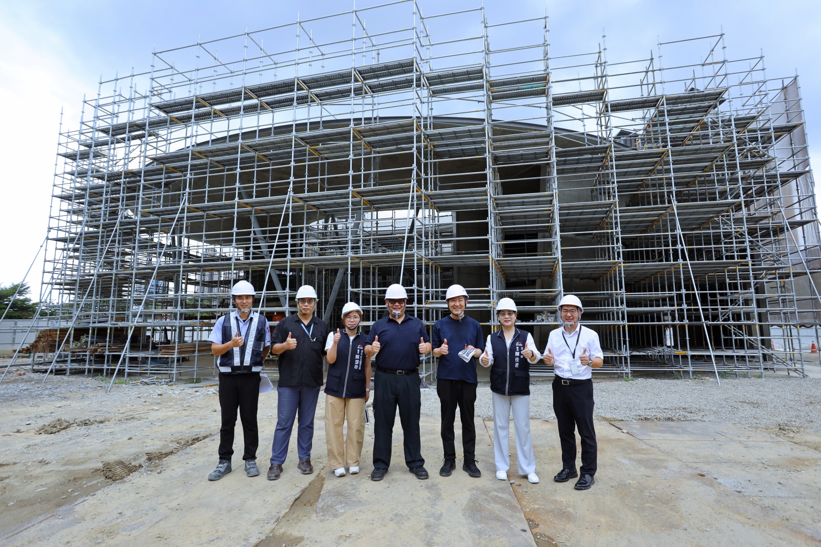 安藤忠雄建築研究所代表來台檢視工程進度 「童書之森．台中」逐步實現閱讀夢想