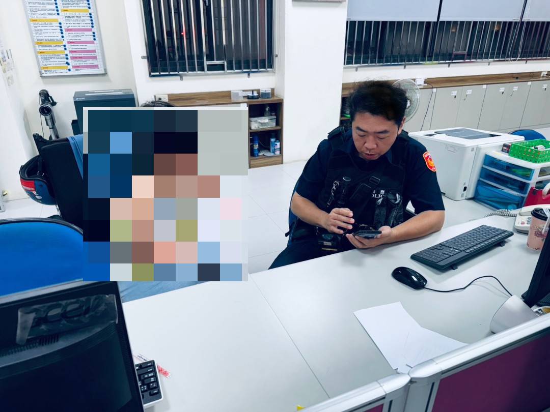 暖警即時攔阻女子險些誤信假投資而失財上當