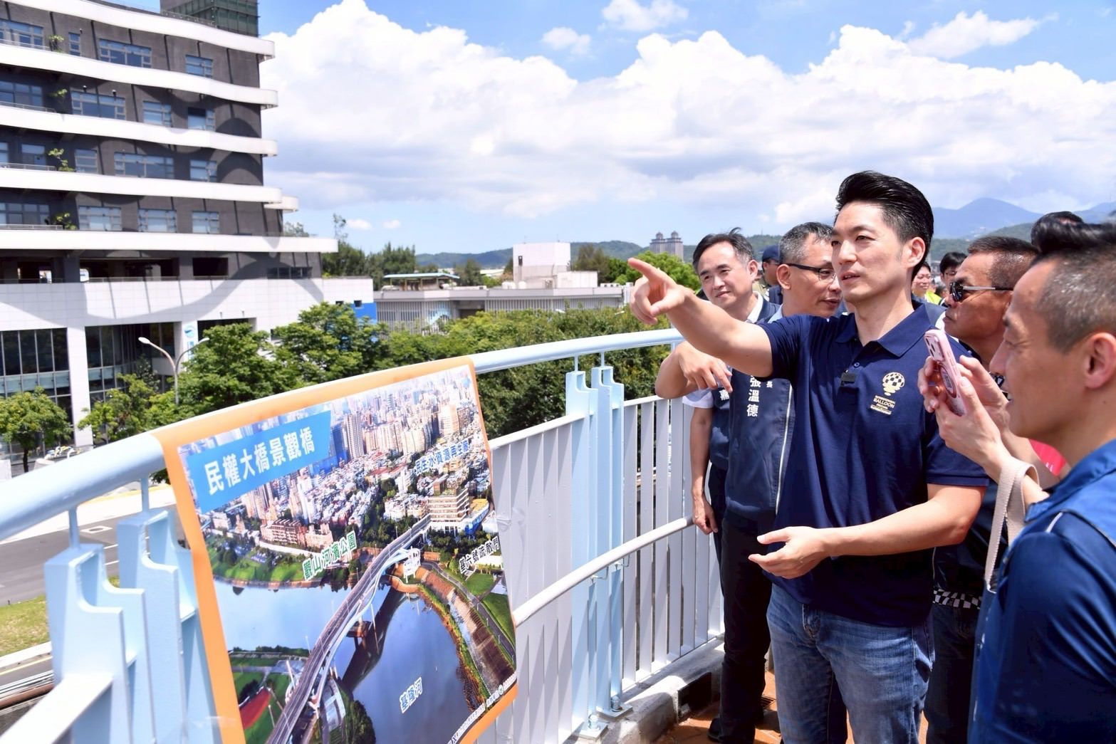 基隆河畔絕美新地標!民權大橋「天際之眼」正式啟用 賞飛機、打卡一次滿足