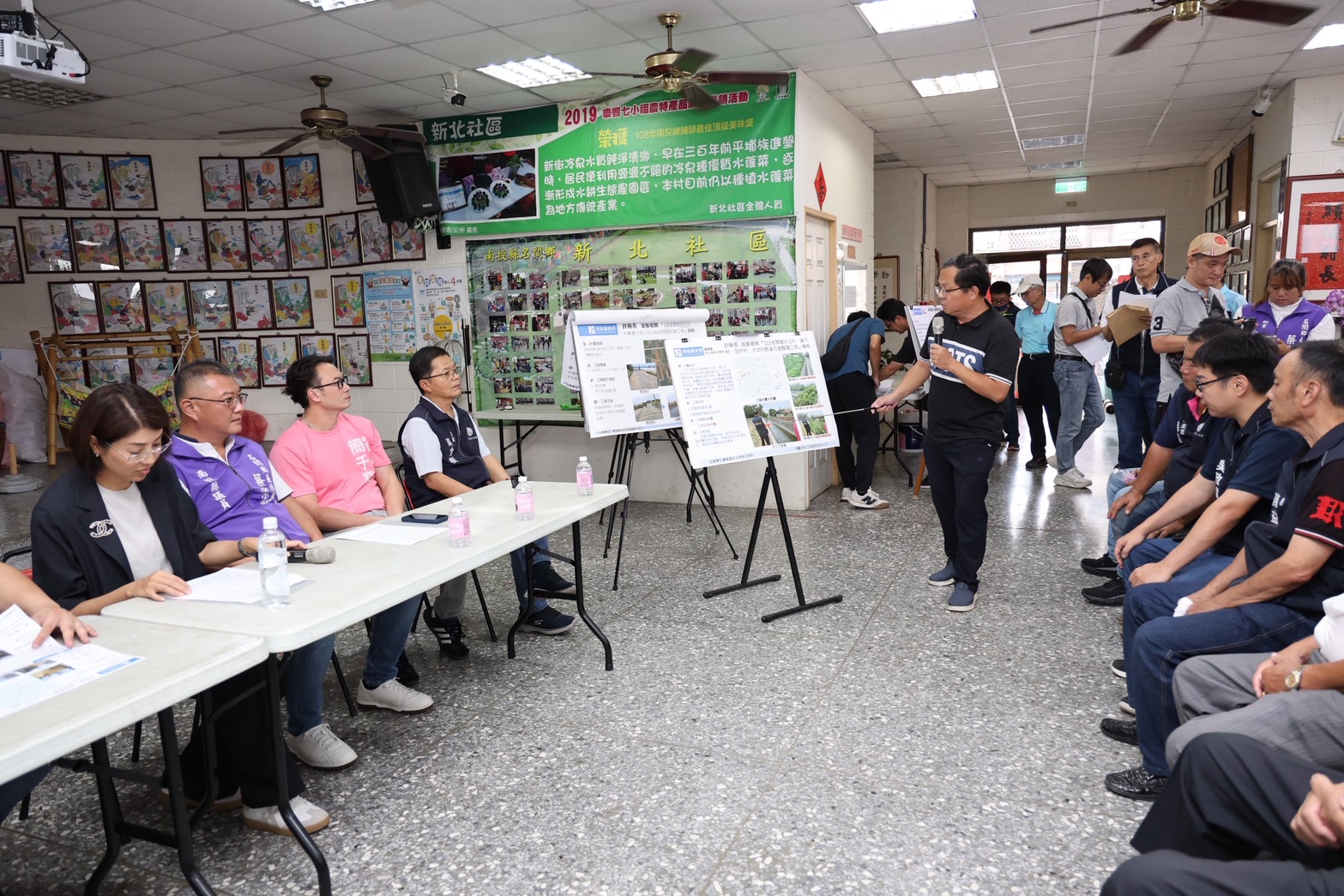 路平、溝通、河道清　許縣長會勘名間農水路核定3千61萬7千餘元改善 thumbnail