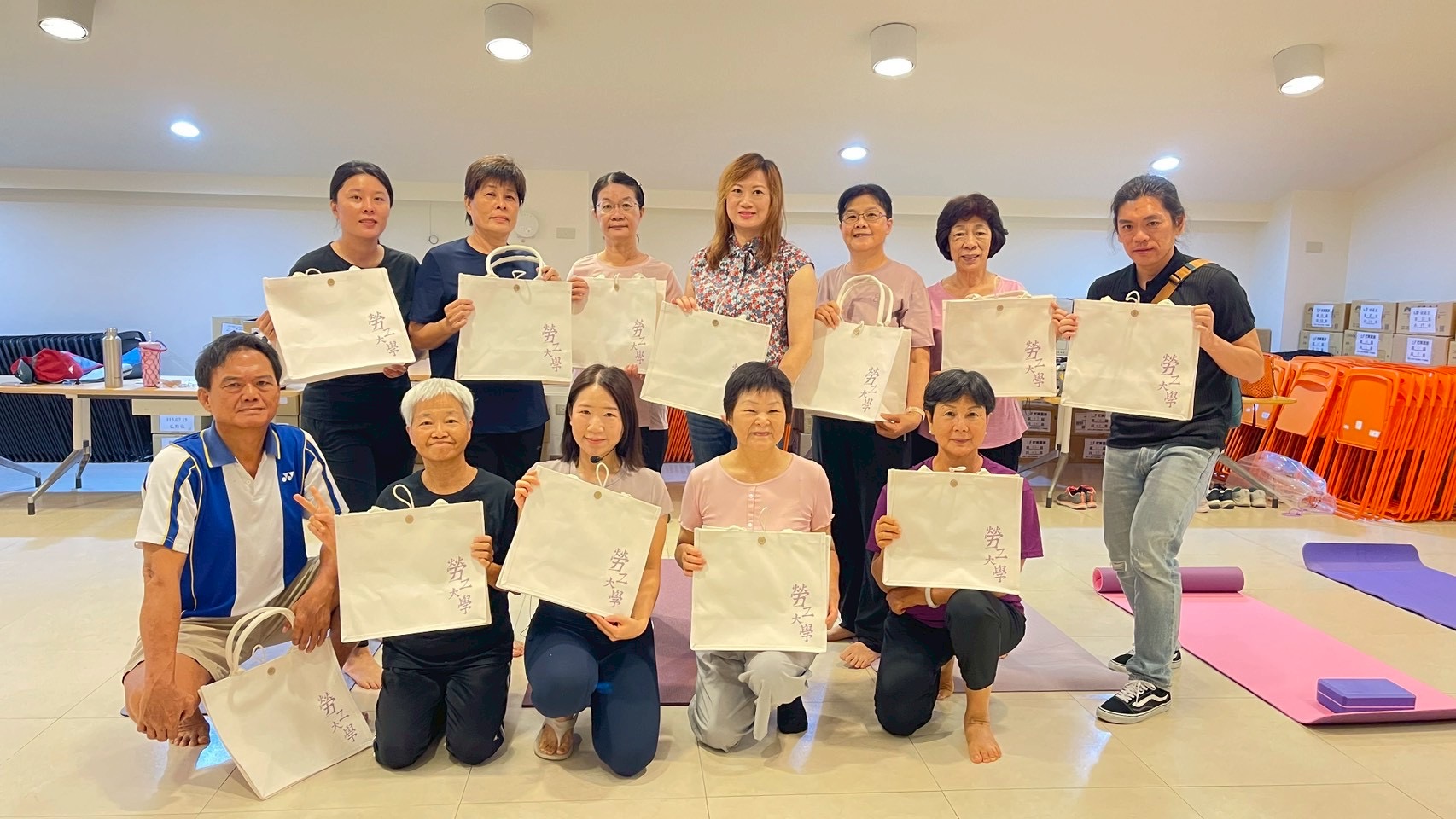 擴展東高雄多元學習領域 勞工大學「全方位伸展瑜珈」 美濃班正式開課