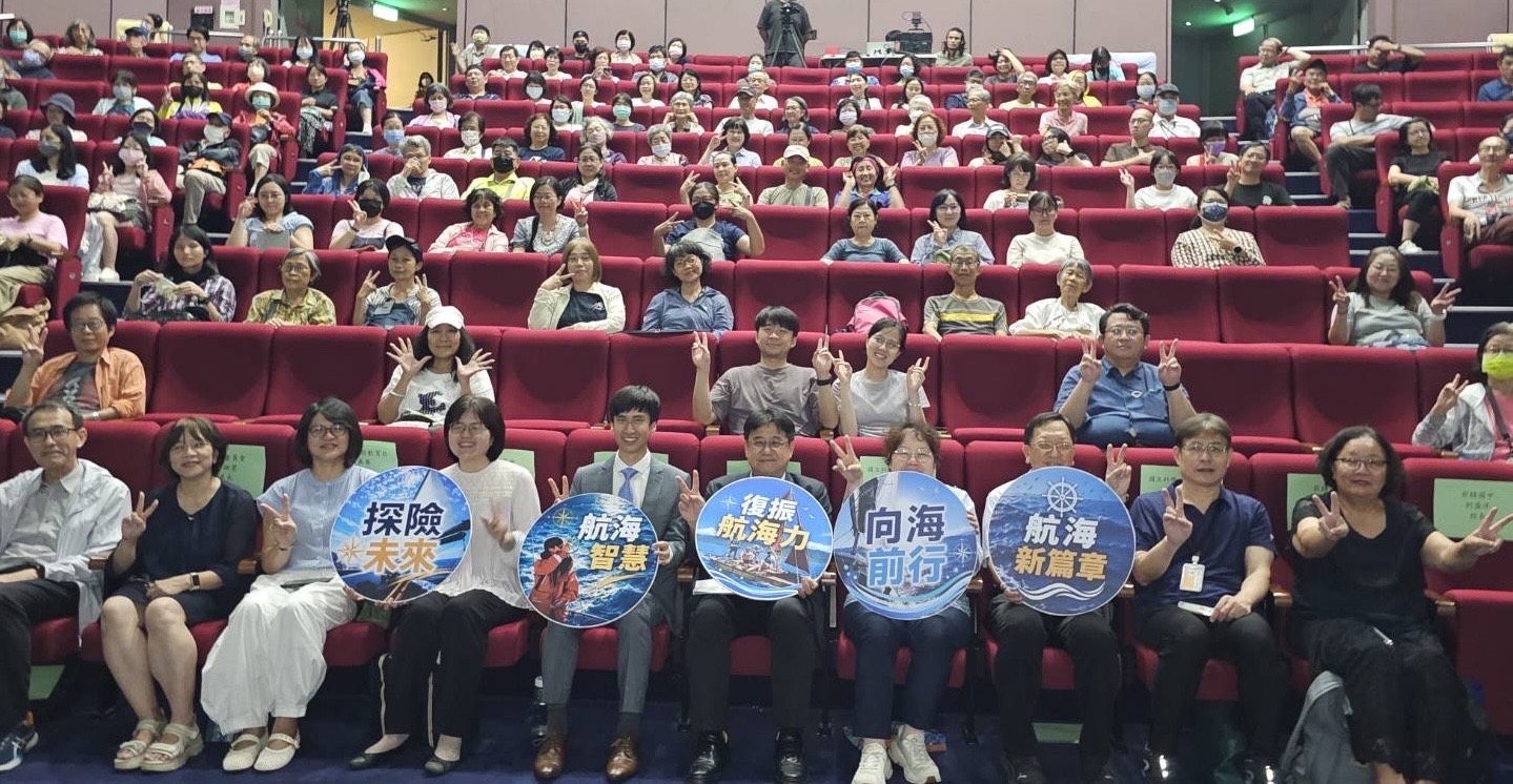 「熱愛海洋 充滿勵志」 陳懷璞以笑容再出發現身海委會講座 分享7,000公里無動力航行南冰洋探險與航海夢想