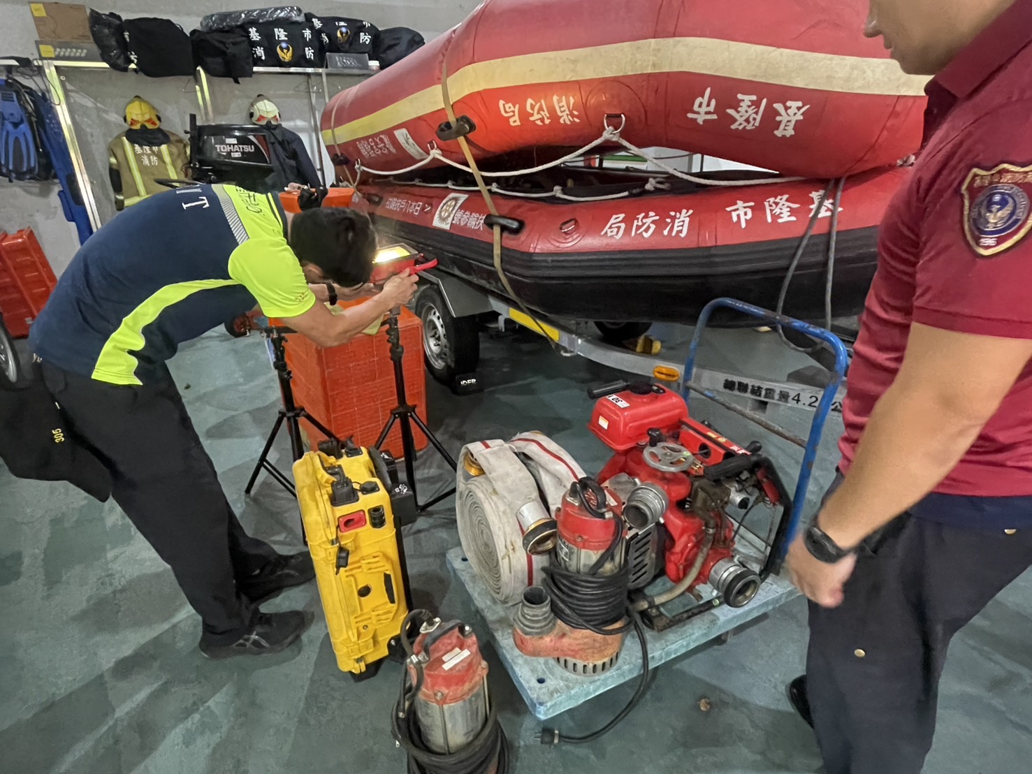 巴威颱風逼近風雨增強 基隆消防局籲做好防颱準備