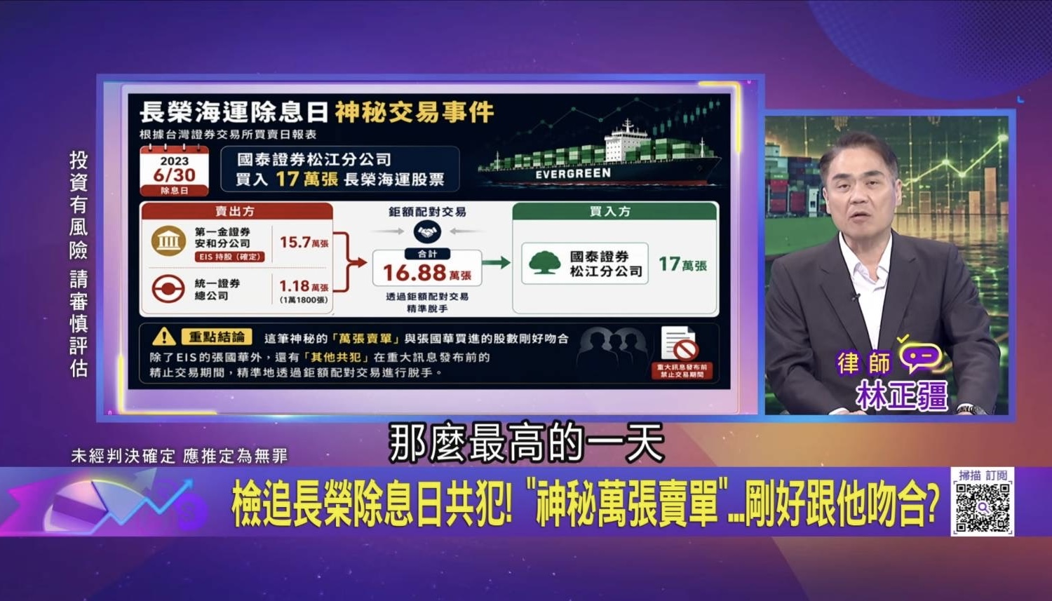 長榮內線交易案從告發到偵辦　金管會證交所遭質疑睡著了嗎？