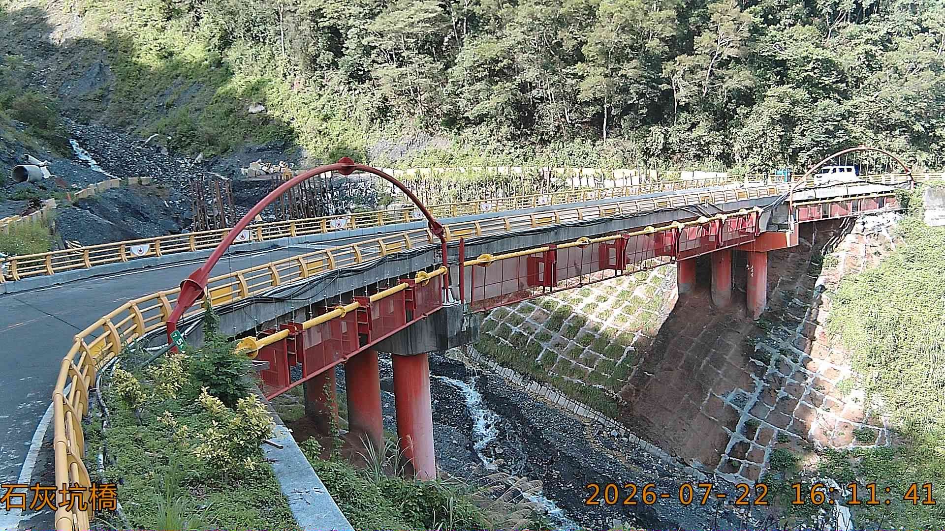 颱風季已至 林業保育署南投分署完成轄內橋梁健檢 啟動智慧監測 24小時守護用路安全
