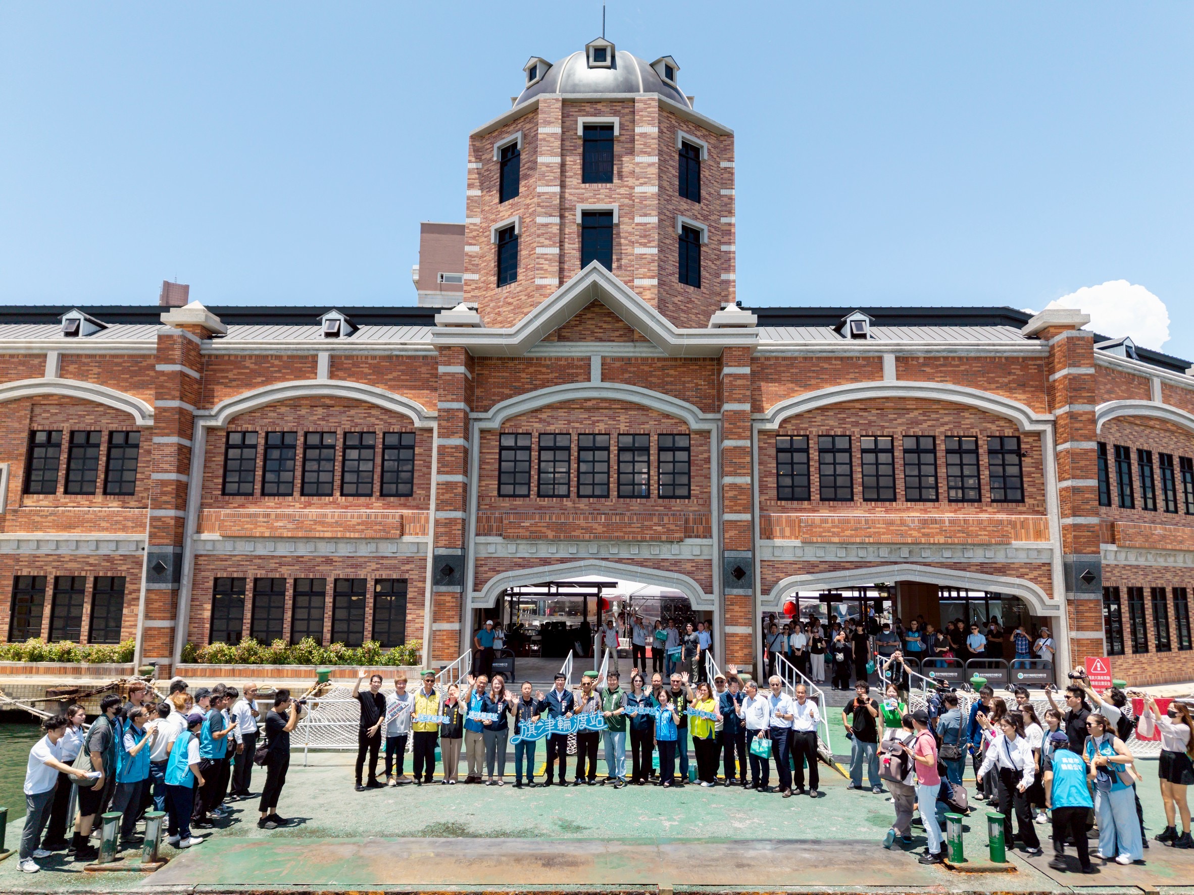 旗津輪渡站全新亮相　 迎接高雄海洋城市新地標