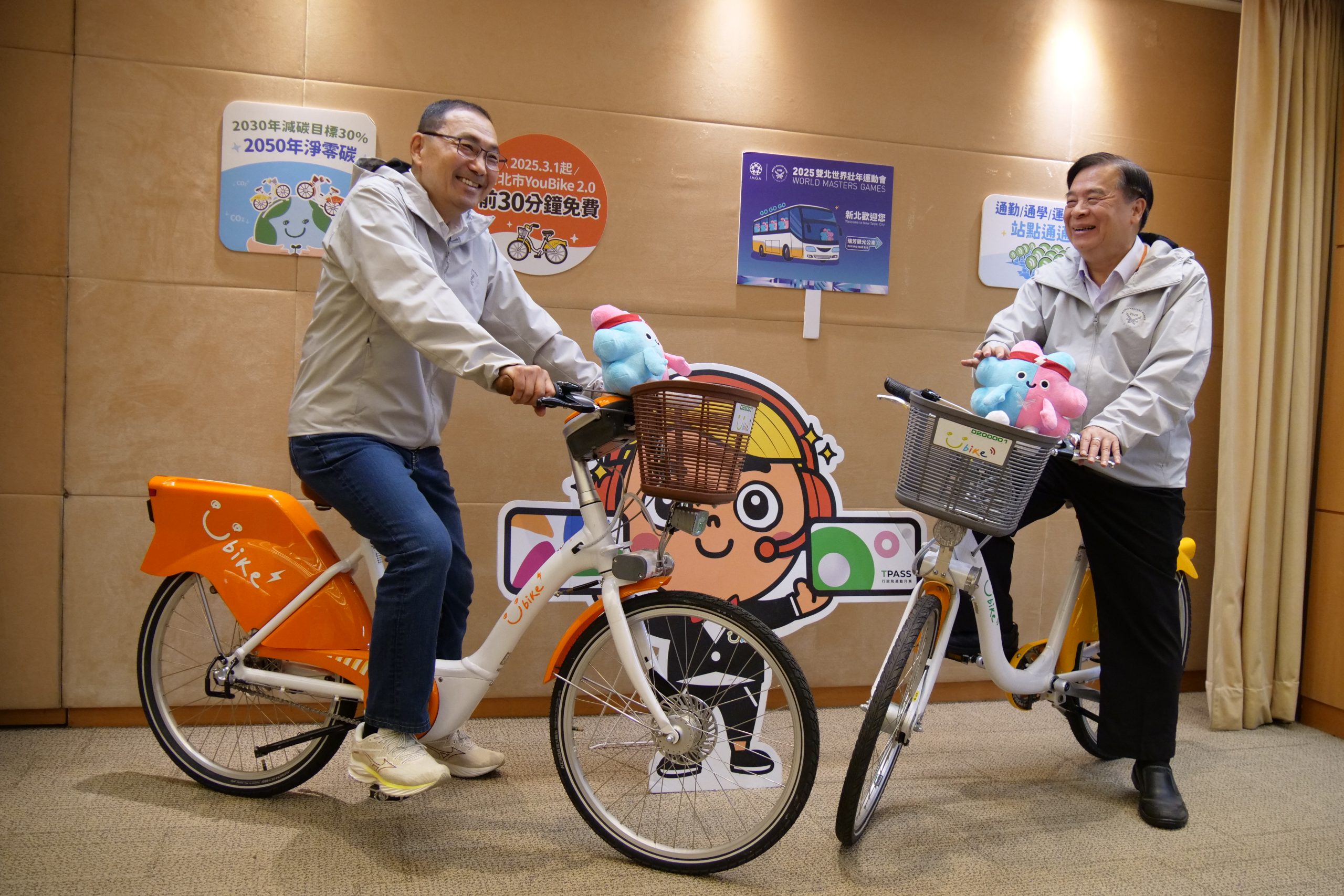 敬老愛心卡升級有感　YouBike 2.0E前30分鐘免費　使用量成長逾1.6倍