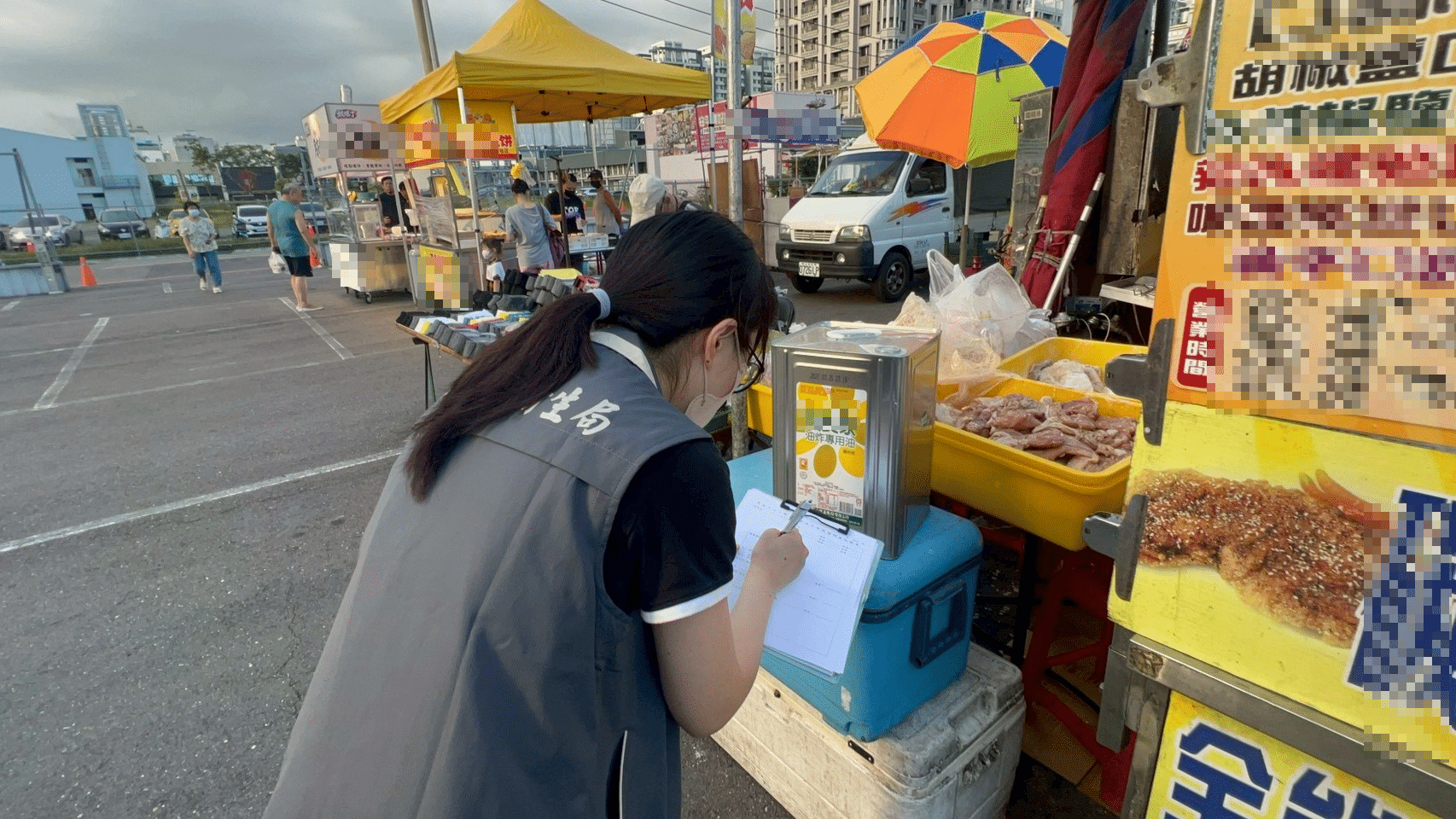 台南市持續追查中聯油脂受影響油品，夜市、必比登業者均未使用問題油品