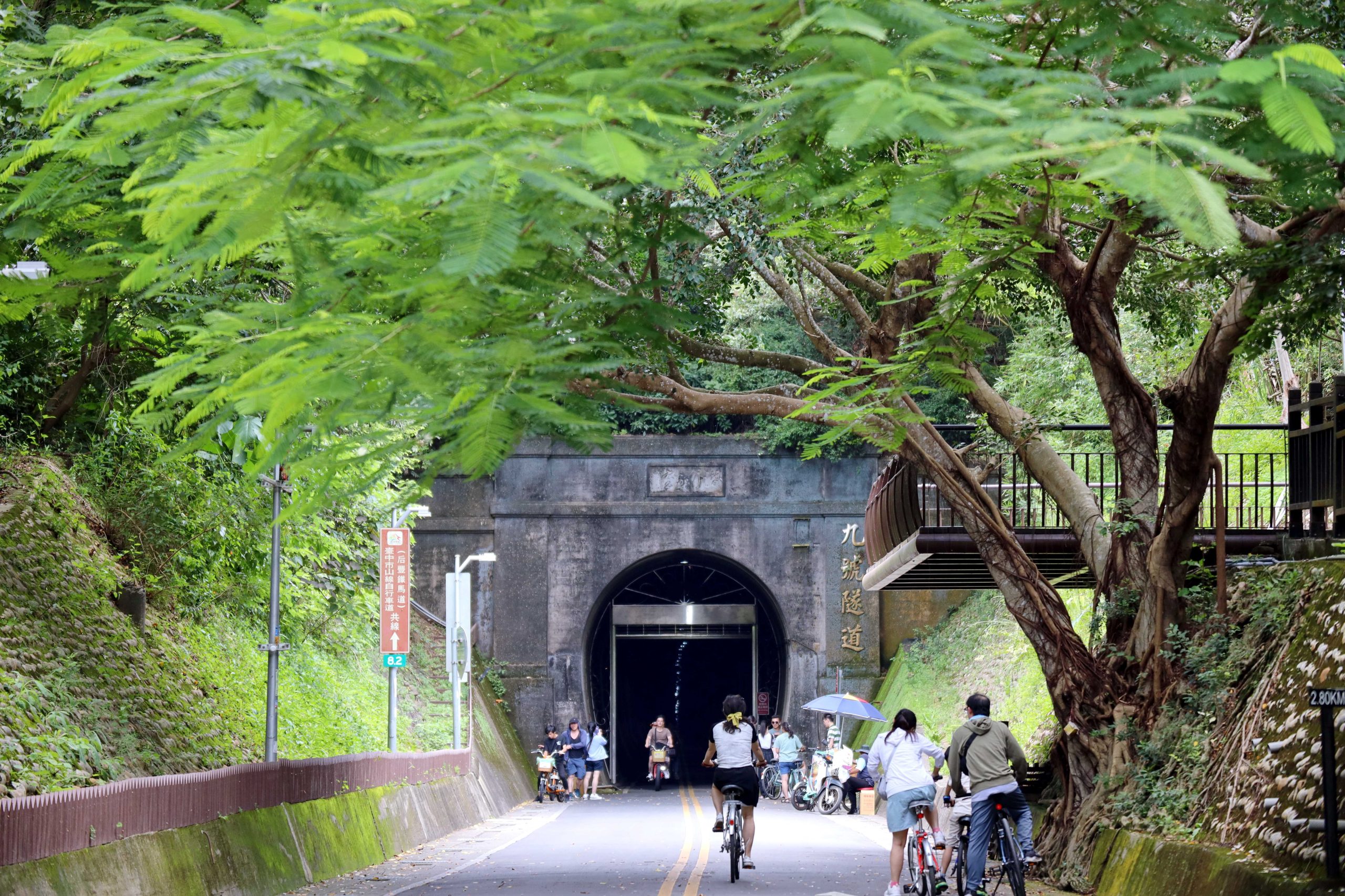 暑假Bike Chill! 台中3條自行車專用道 綠蔭、隧道一路暢騎 暑假Bike Chill! 台中3條自行車專用道 綠蔭、隧道一路暢騎