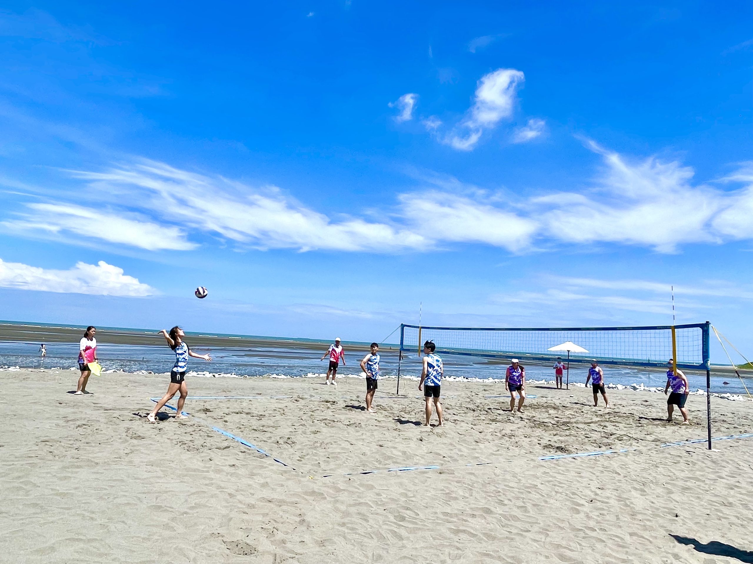 「浪花盃2nd」沙灘排球熱血大安! 「2026台中海洋觀光季」活動連發 3 海天一線沙灘球場上展開精采賽事 展現大安濱海動觀光魅力 scaled