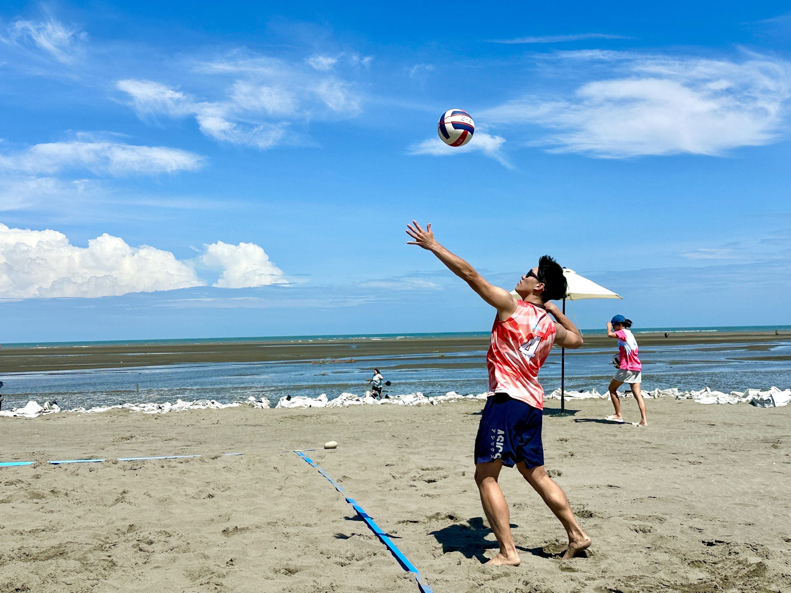 「浪花盃2nd」沙灘排球熱血大安! 「2026台中海洋觀光季」活動連發 2 選手蓄勢開球 展現沙灘排球競技熱情 scaled