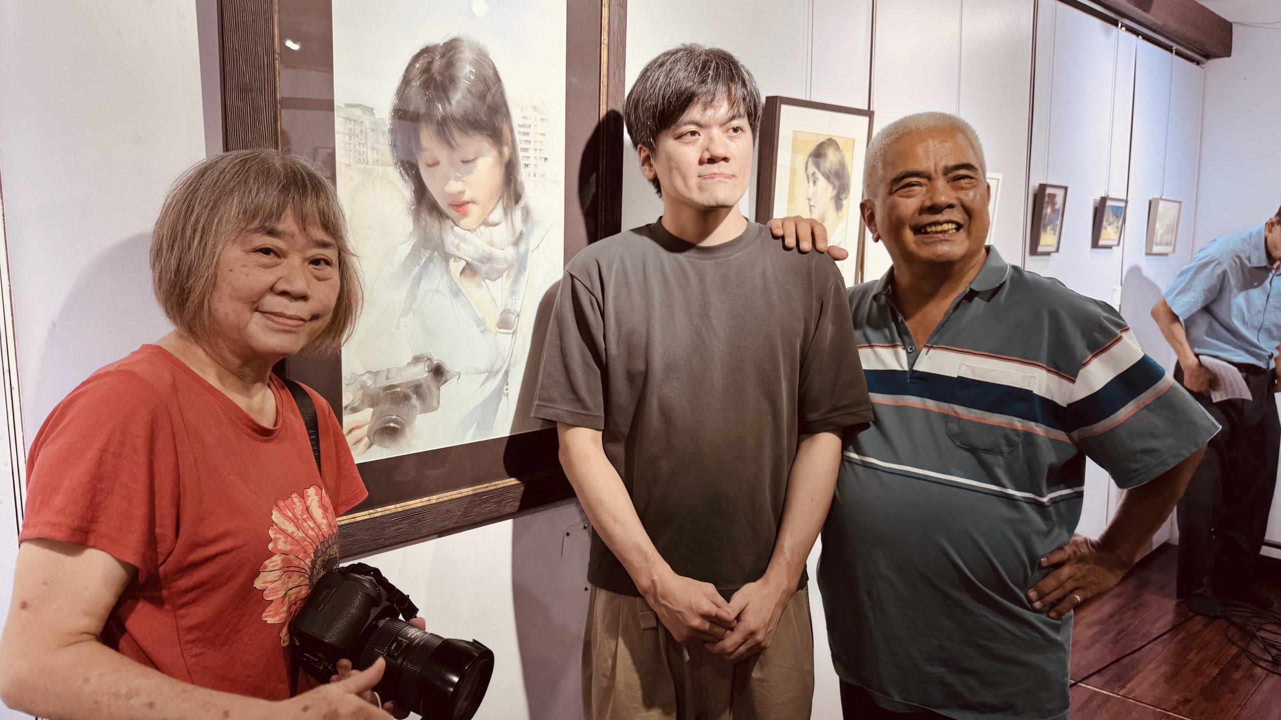 侯彥廷水彩畫展在蕭如松藝術園區熱烈展出 thumbnail