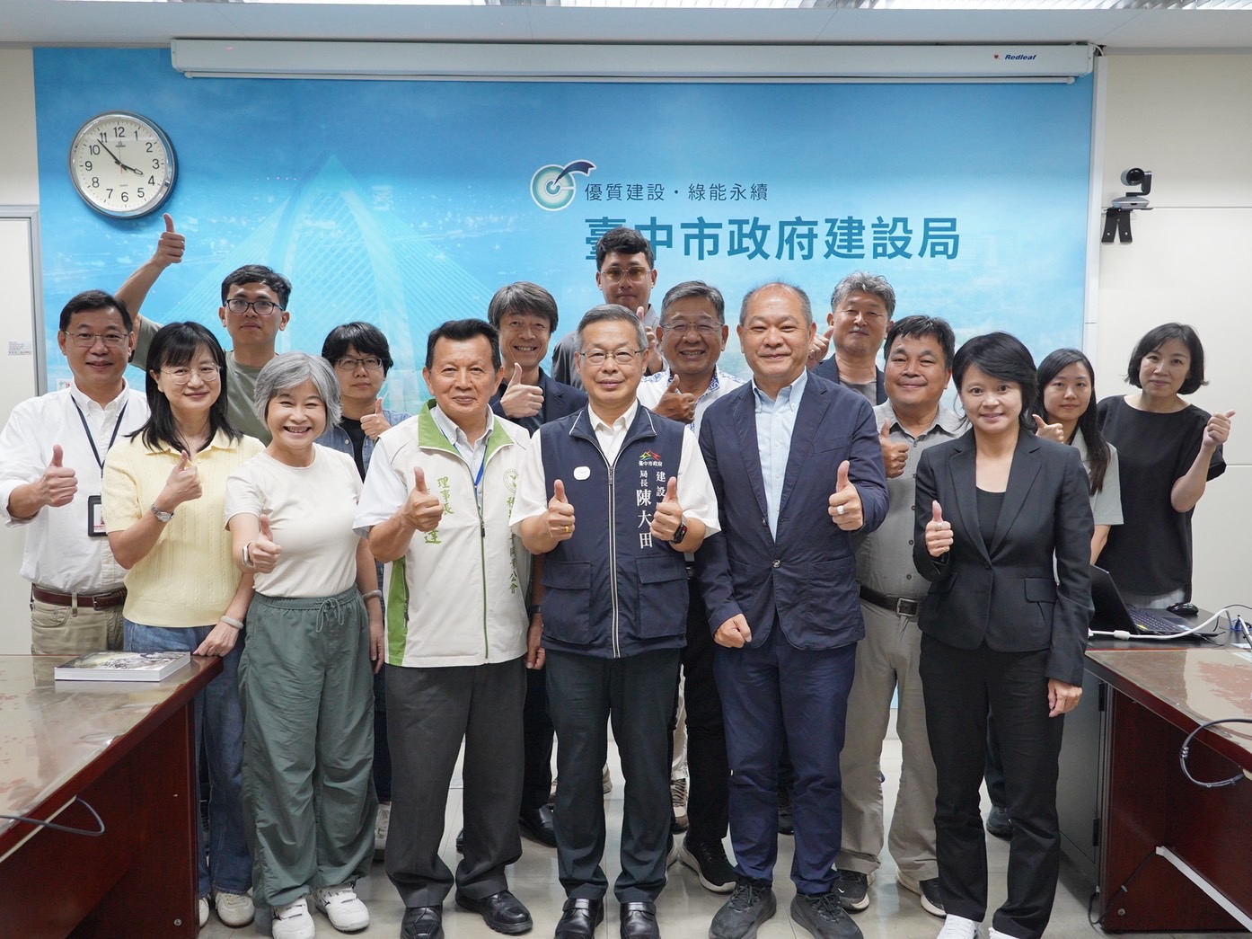 公私協力打造韌性綠城市！　中市建設局攜手景觀公會交流日本綠色基盤技術