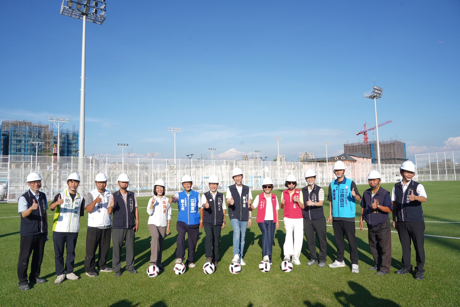 「FIFA認證」台中國際足球園區8月完工倒數！　建設局長：打造國際賽事新舞台