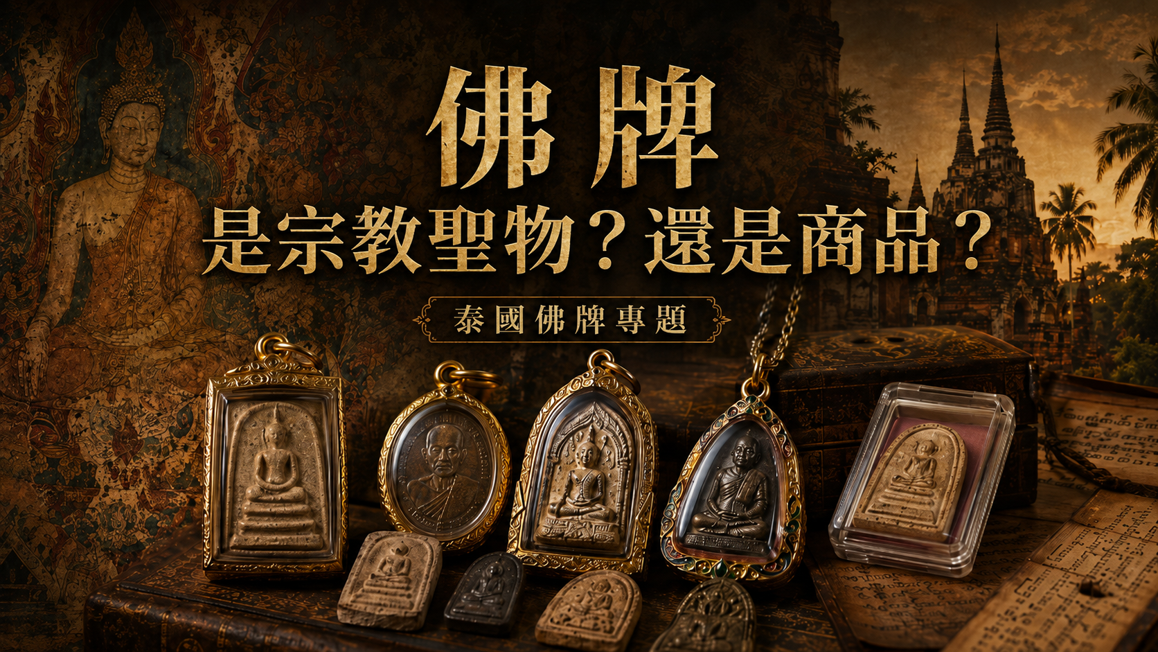 泰國佛牌,究竟是信仰、聖物,還是一門生意?專訪佛牌藏家梁益紘 泰國佛牌,究竟是信仰、聖物,還是一門生意?專訪佛牌藏家梁益紘