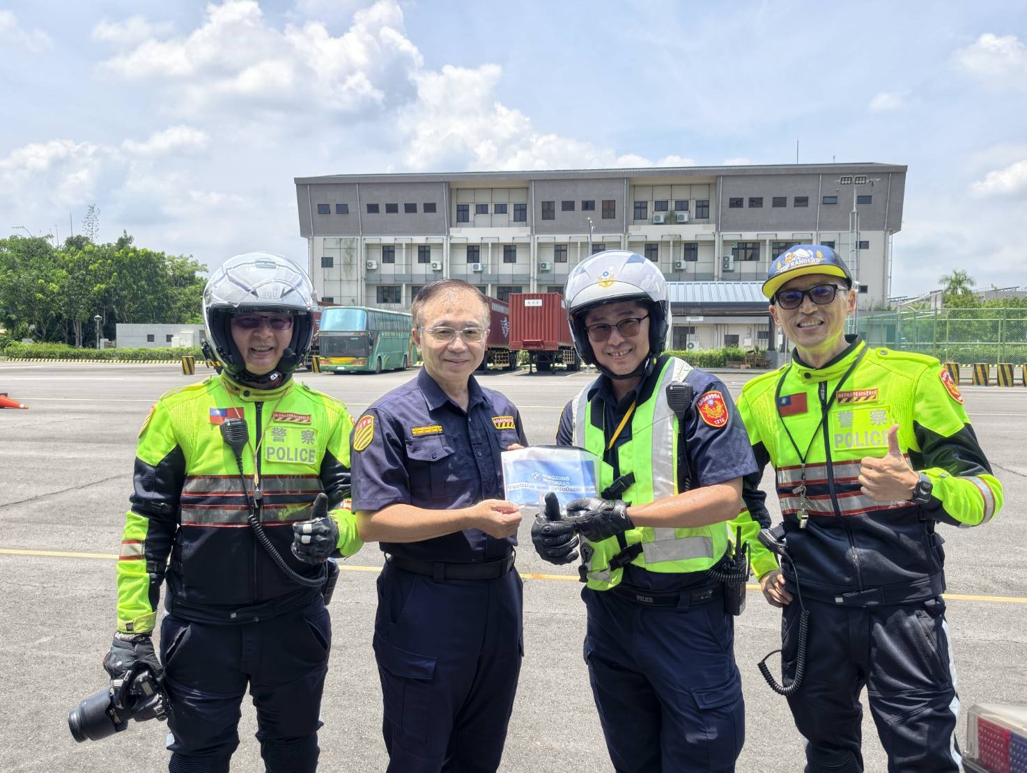 迎戰地方公職大選　南投警局特訓重機部隊