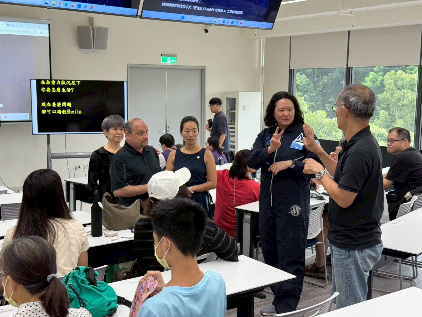 首位亞裔聾人女飛行員Sheila Xu來台　鼓勵聽障學子勇敢追夢