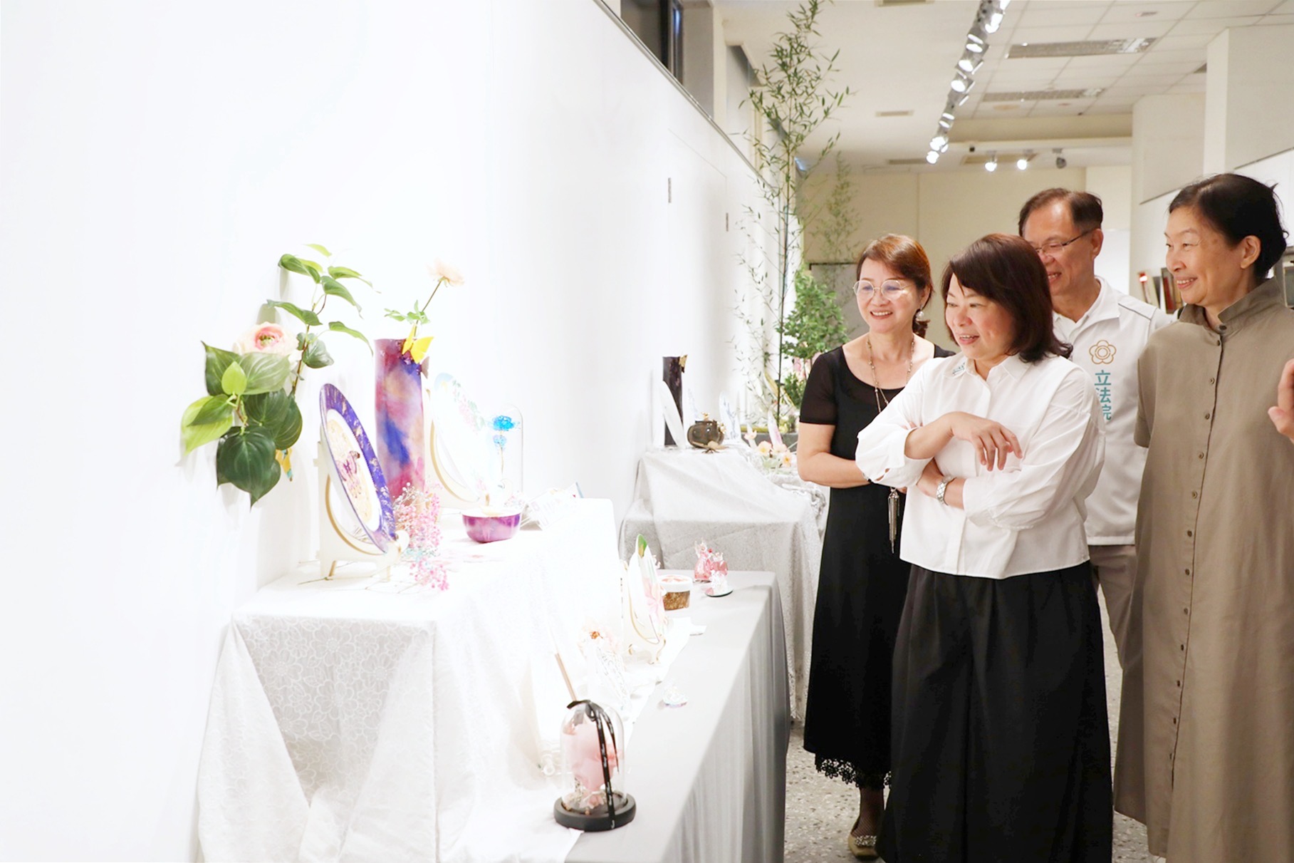「蝶戀花」瓷繪聯展倒數2天　黃敏惠邀民眾走進嘉義感受生活美學