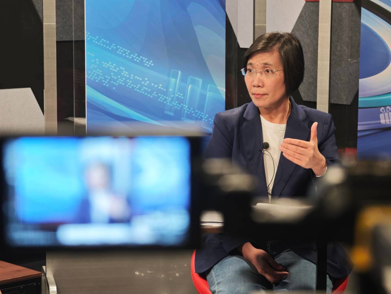遭疑藍白合失信 徐欣瑩斬釘截鐵:不承諾無權決定之事 最盼藍白合就是我 遭疑藍白合失信 徐欣瑩斬釘截鐵:不承諾無權決定之事 最盼藍白合就是我