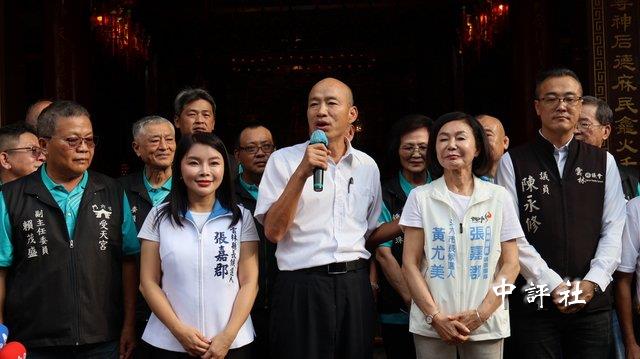 韓國瑜啟動輔選想拜孫悟空　回雲林挺張嘉郡