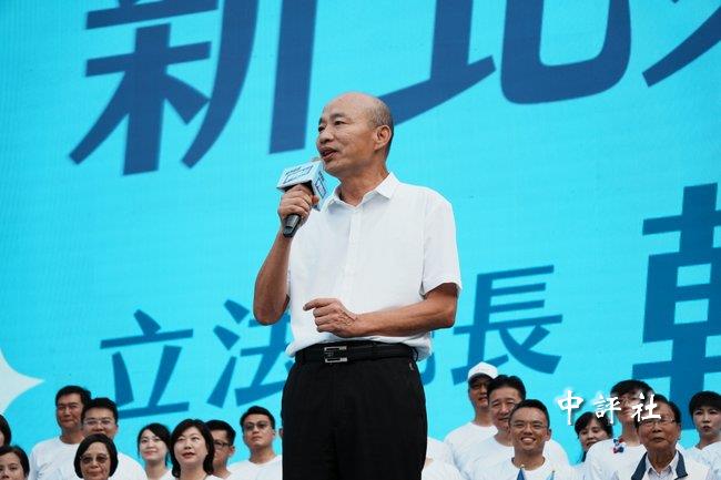 韓流對決洋流！韓國瑜站台李四川全場沸騰