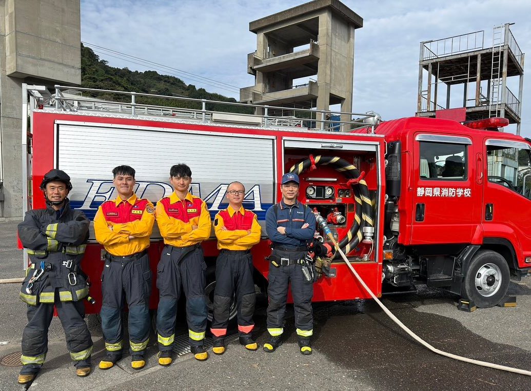 基隆特搜隊赴日進修！紀律×技術×體能　全面強化火災搶救戰力