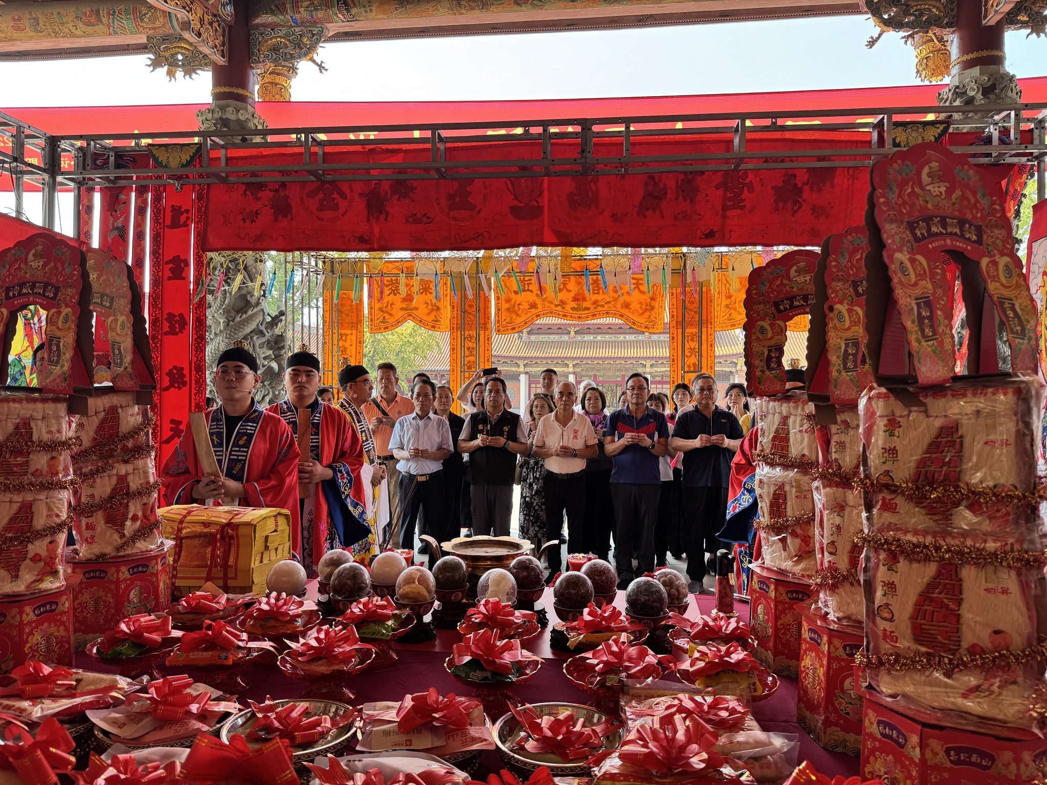 台商齊聚昆山慧聚天后宮　參加乙巳年中元祭祖、大愛普度活動