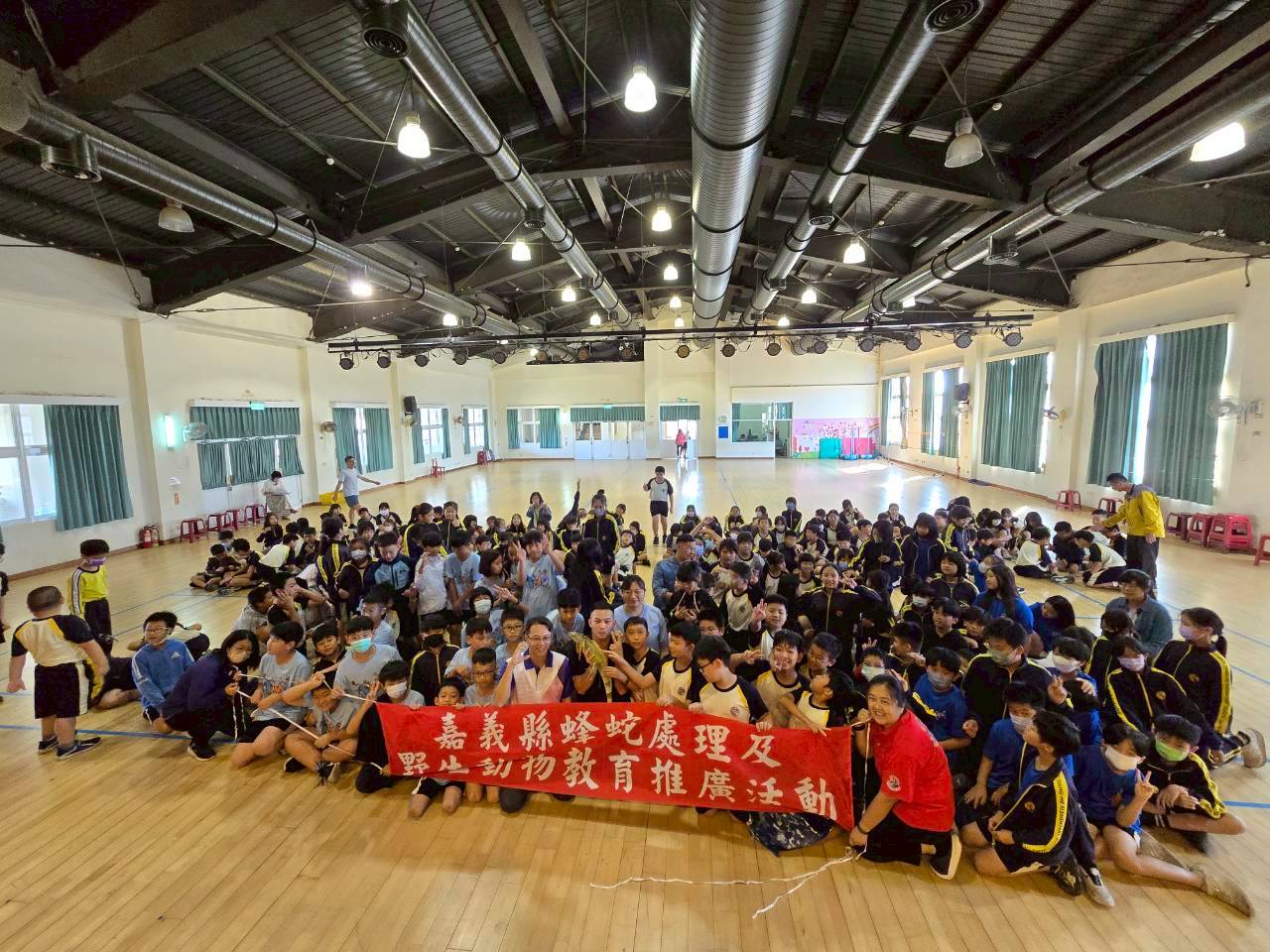 嘉義縣政府入校園推廣野生動物及外來入侵種教育訓練 嘉義縣政府入校園推廣野生動物及外來入侵種教育訓練