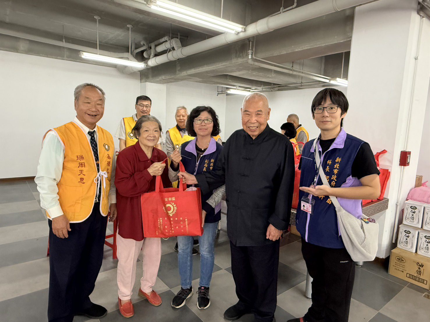 愛不停歇　福山天惠堂連續29年　送暖給土城區弱勢家戶