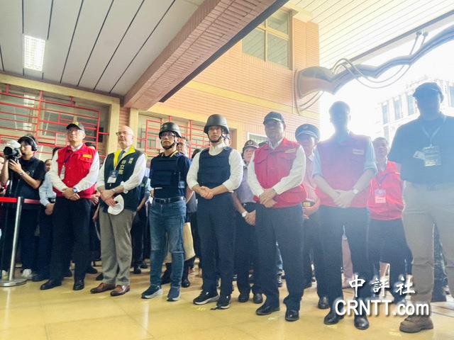 城鎮韌性演習台北場　蔣萬安、谷立言同台