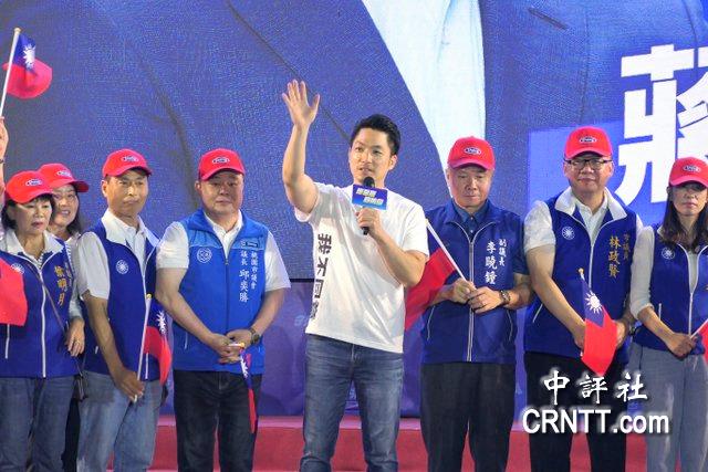 “反惡罷、顧桃園”之夜　韓朱張侯盧趙與黃國昌站台助講　　蔣萬安：民進黨罷免罷到瘋掉了