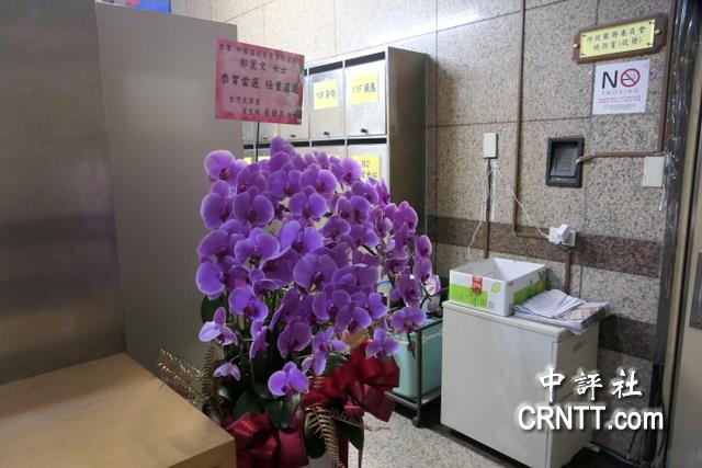 藍白合善意！黃國昌送花籃祝賀鄭麗文當選