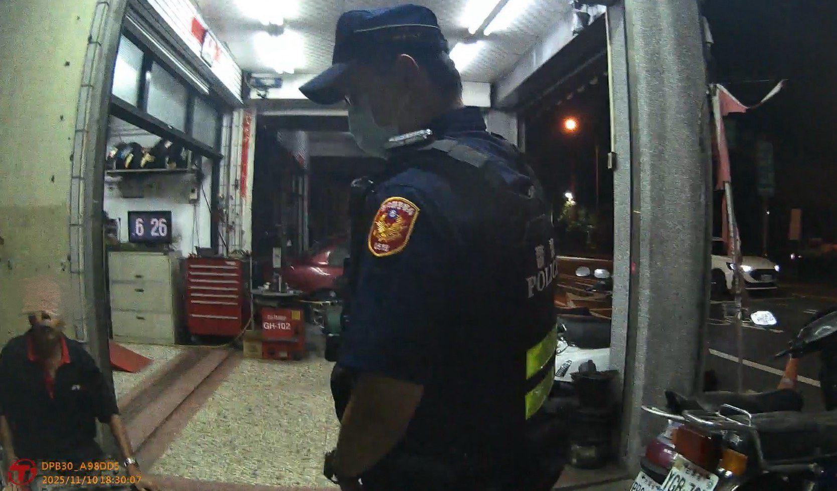 員林警方熱心助迷途長者　溫情守護社區安全