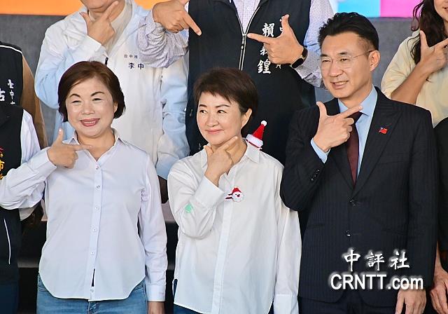 盧秀燕就職周年　藍營想接班的人都來了