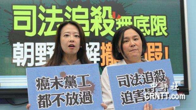 國民黨11人在押、93人遭約談　陳玉珍轟:口口聲聲要朝野和解，根本是假的!