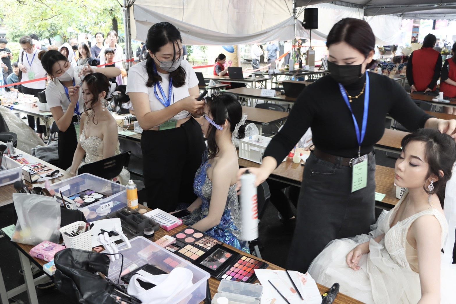 美髮工藝跨界競技　國際美學公開賽西門町較