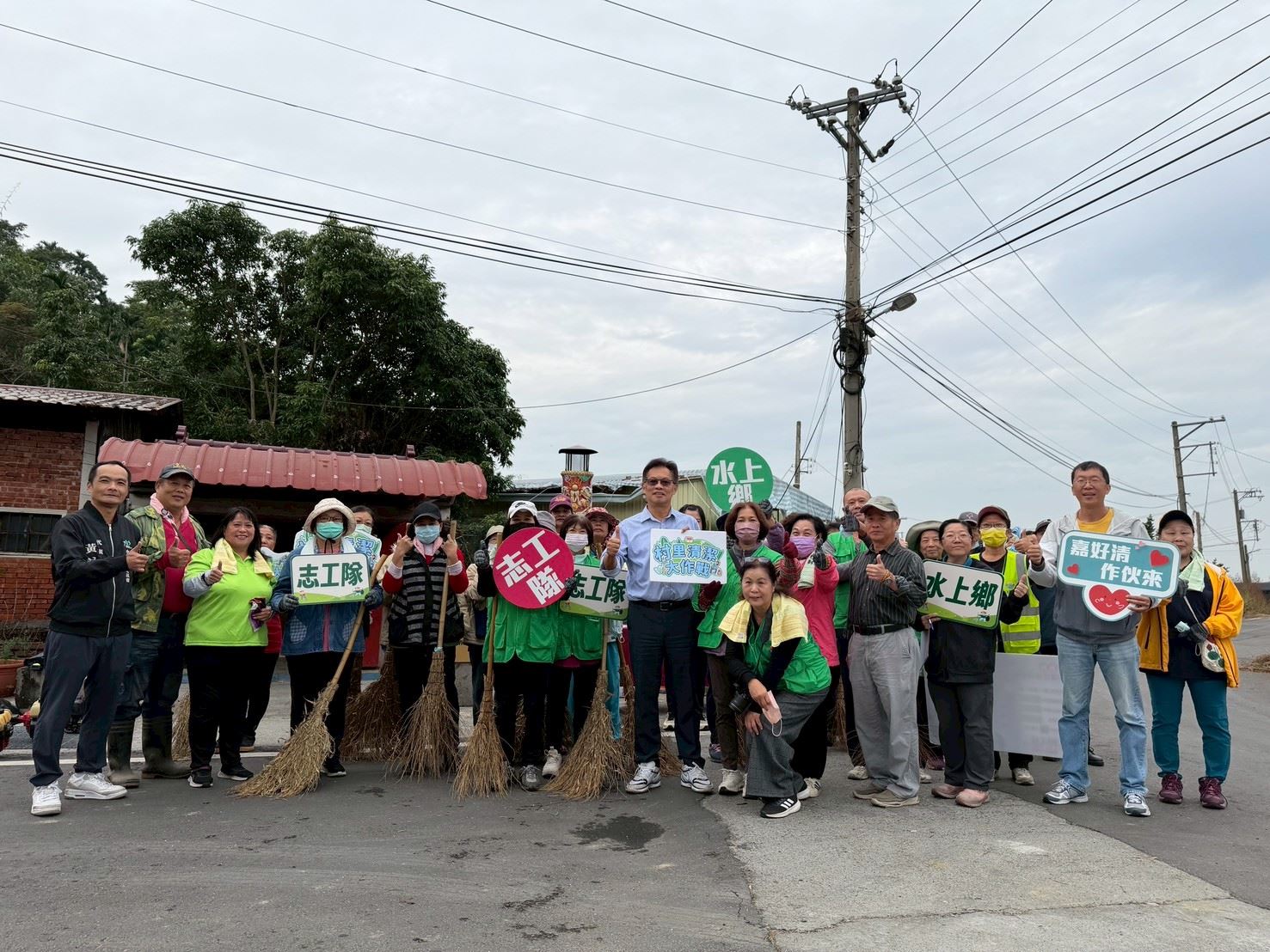 水上鄉三界埔清潔新氣象　打造宜居環境