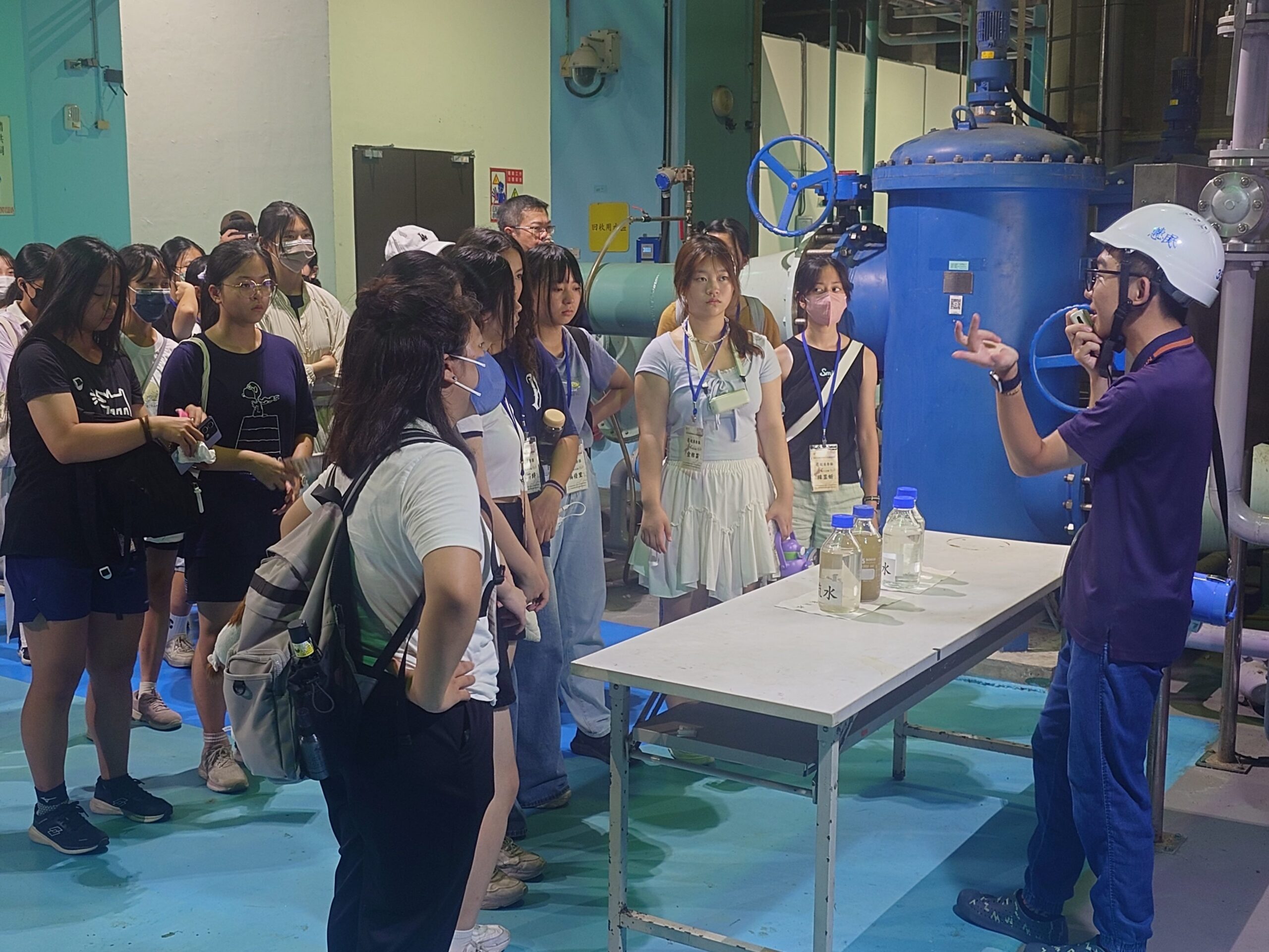 「行走的環境教育」登場 走入校園傳遞水循環奧秘 「行走的環境教育」登場 走入校園傳遞水循環奧秘