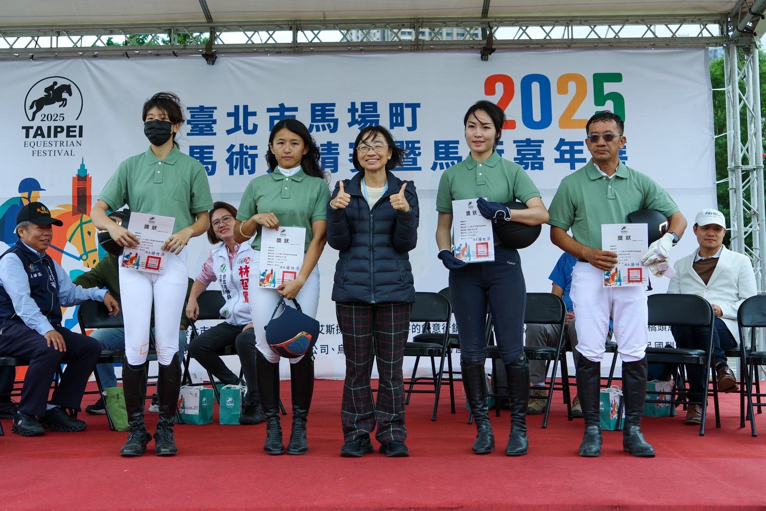 全台唯一！城市中央草地馬術賽　週末馬場町登場