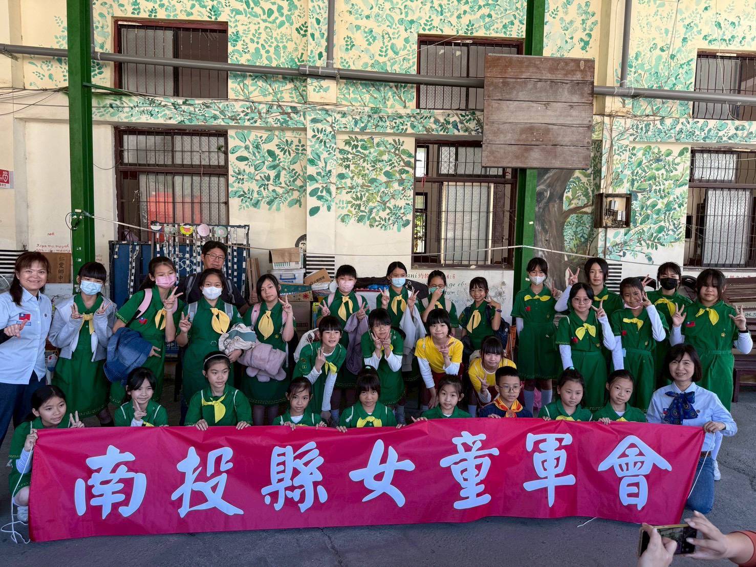 114年度女童軍歲末敬老關懷活動體驗營　溫情登場