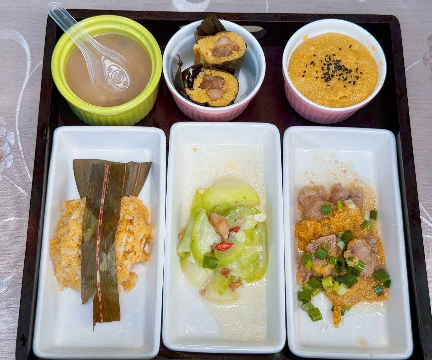 原民會曾智勇主委瑪家國中舉辦之「學校營養午餐推廣國產部落小米」啟用儀式