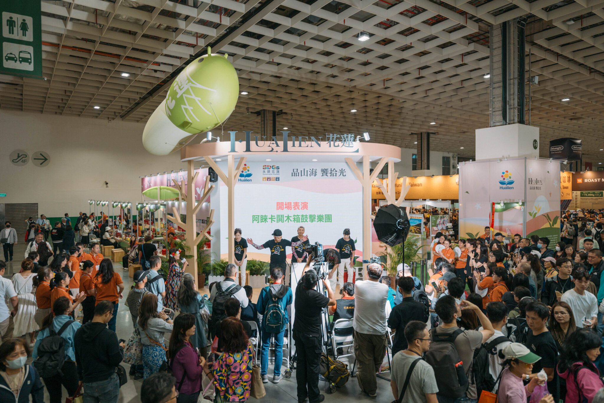 花蓮館人氣爆棚！蜜香紅茶與精品咖啡展現海外市場潛力