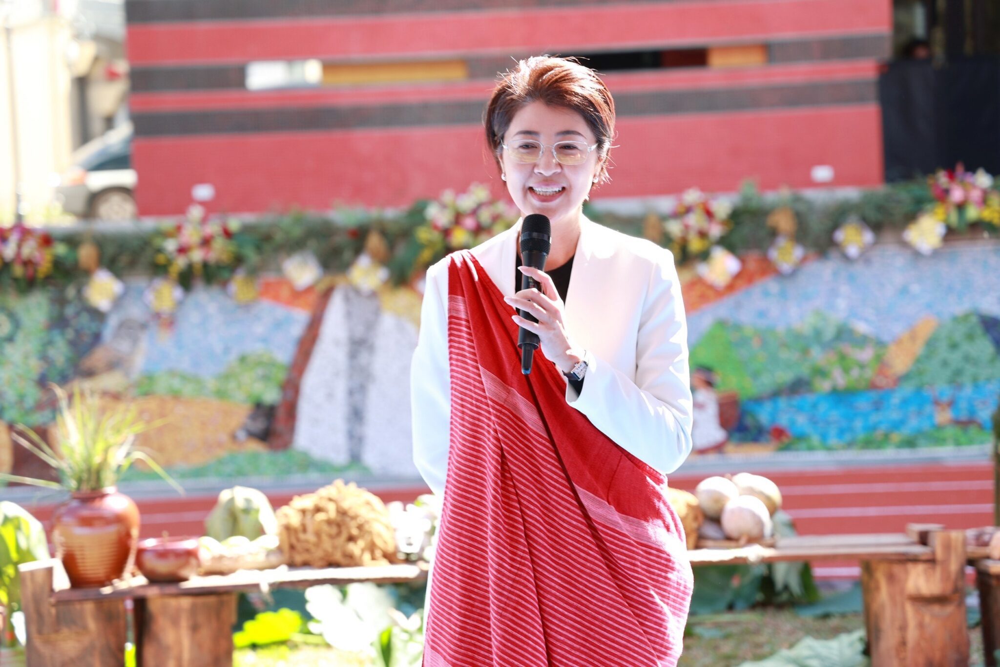 仁愛鄉都達國小新建校舍暨跑道球場整建落成　傳承賽德克文化