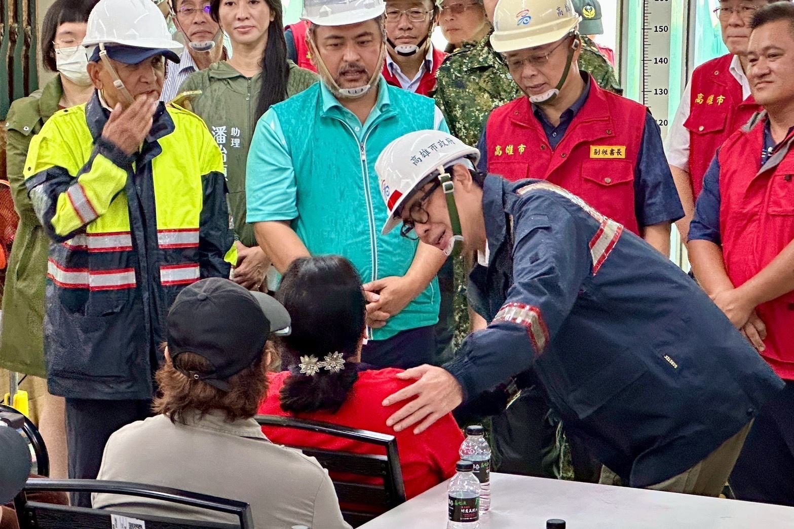 高雄山區豪雨不斷　陳其邁再赴六龜桃源　關心搶通搜救進度