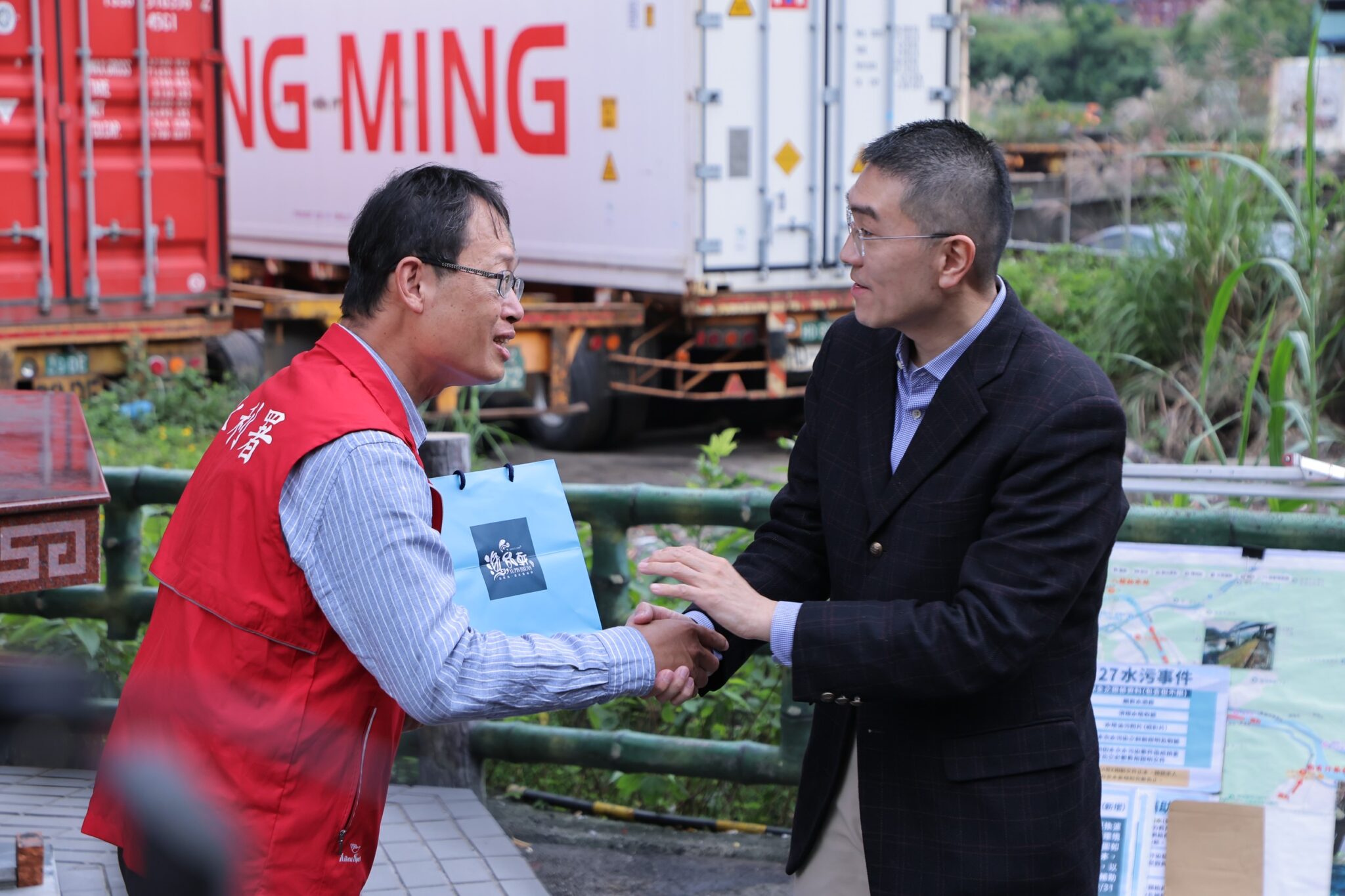 基隆水污染前進指揮所撤除！謝國樑：持續追查污染源　研議檢舉獎金鼓勵吹哨