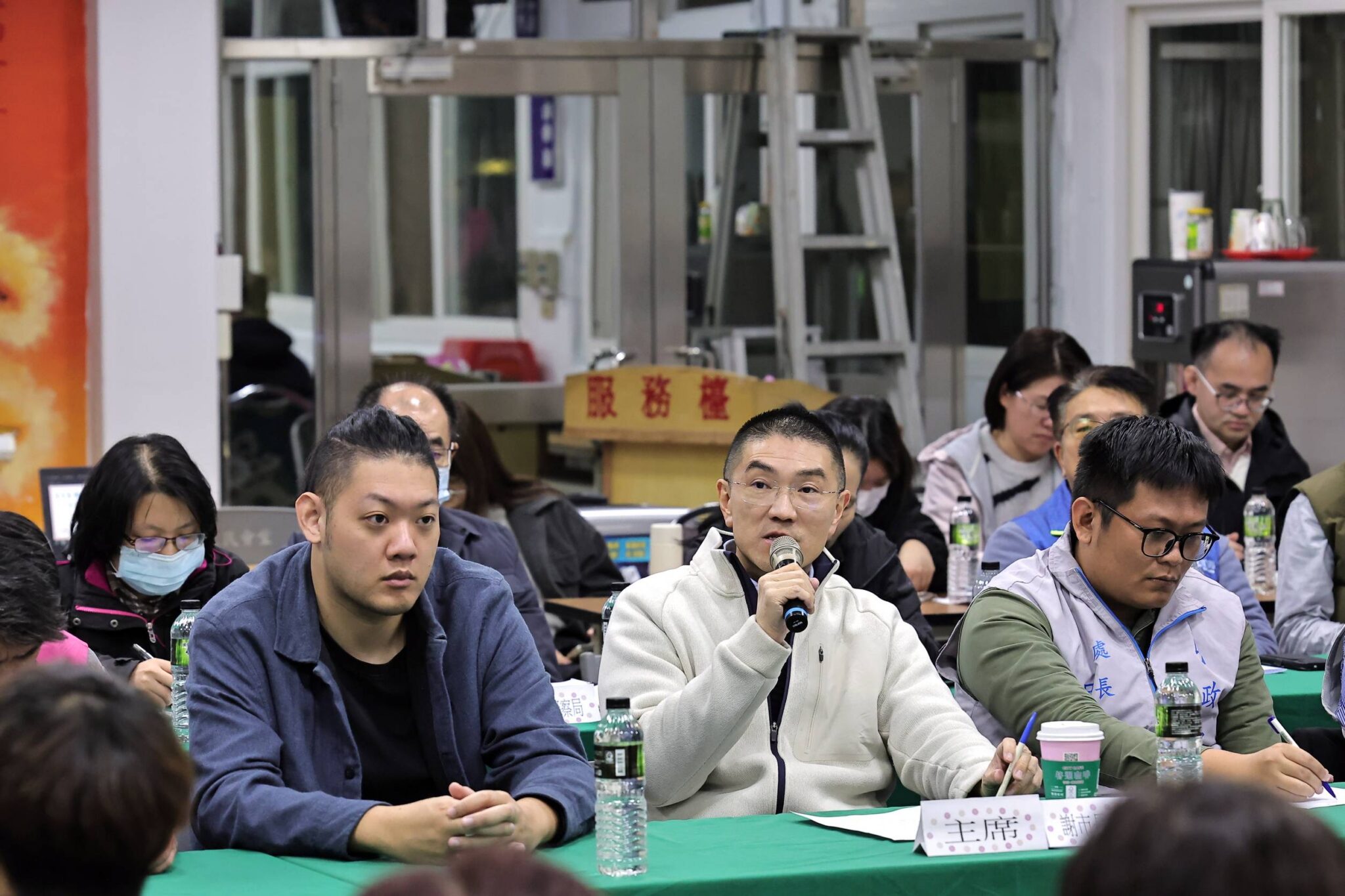 基隆首場公民座談會 謝國樑率局處首長傾聽信義區在地聲音